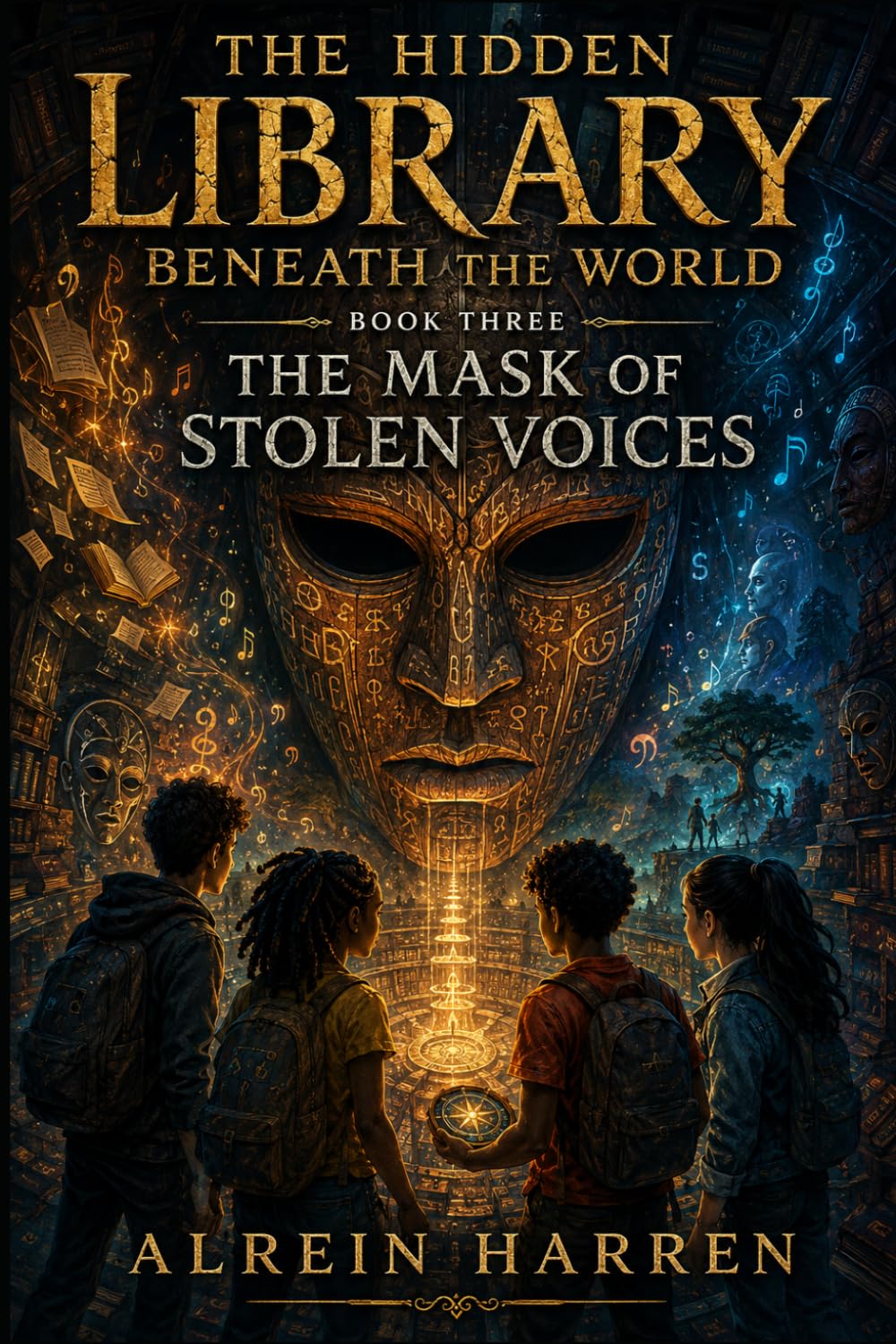 THE HIDDEN LIBRARY BENEATH THE WORLD: The Mask of Stolen Voices