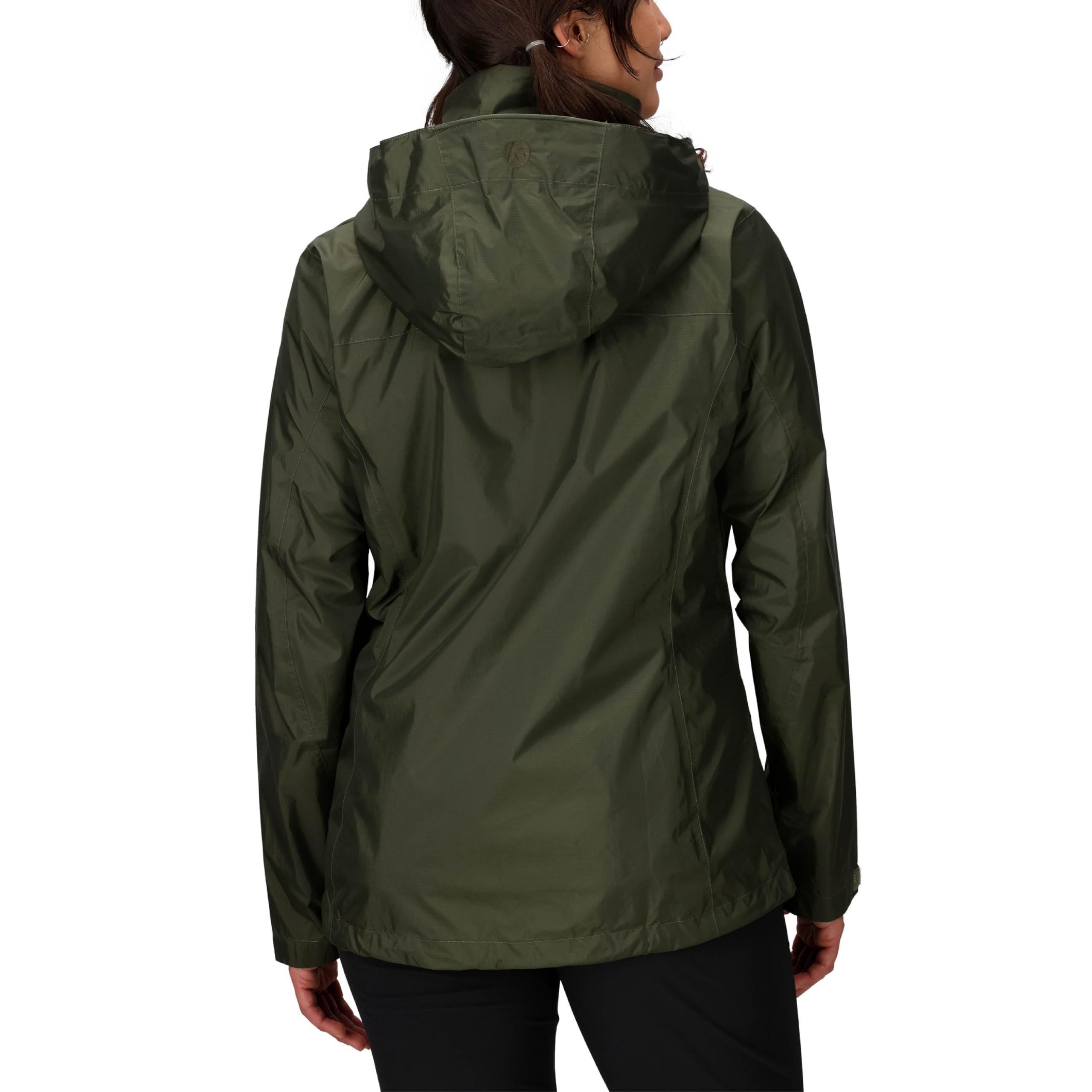 Marmot Damen PreCip Eco Jacket, Wasserdichte Regenjacke, winddichter Regenmantel, atmungsaktiver, faltbarer Hardshell Windbreaker, ideal zum Fahrradfahren & Wandern