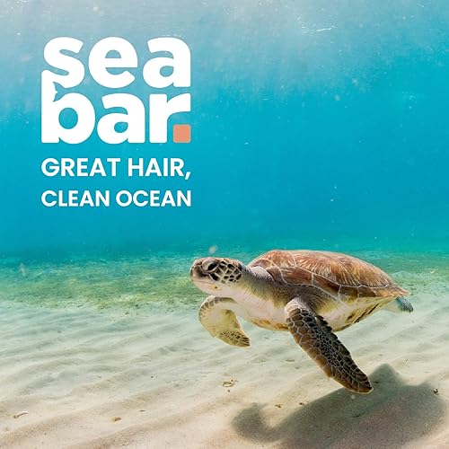 Miniatura 6 de Recambio de barra de champú  Champú natural para el cabello  Vegano, sin sulfatos, embalaje reutilizable ecológico sin residuos, SeaBreeze