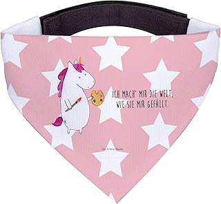 Mr. & Mrs. Panda Hundehalstuch L Einhorn Künstler - Geschenk, Unicorn, Bandana Für Welpen, Einhörner, Malen, Hundetuch Klassisch, Einhorn Deko, product image