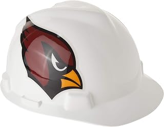 MSA Safety 818384 NFL V-Gard Protective Cap, Arizona Cardinals