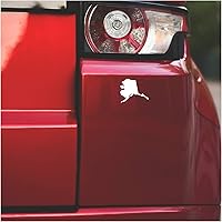 Vista 75 de Silueta del estado de Underground Printing - Calcomanía de vinilo de orgullo del estado de EE.UU.