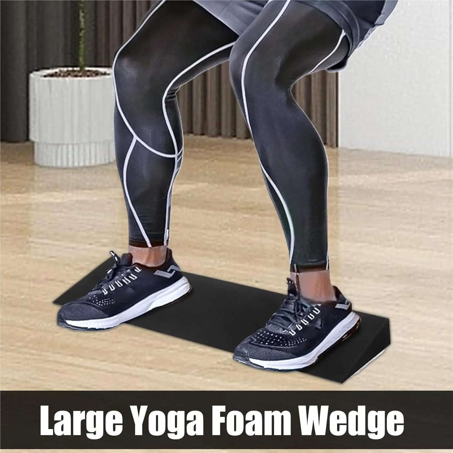 Yoga Wedge Block 1PC Squat Wedge Slant Board For Calf Stretching&Heel Elevated Squats Yoga Block For Pilates Fitness Home