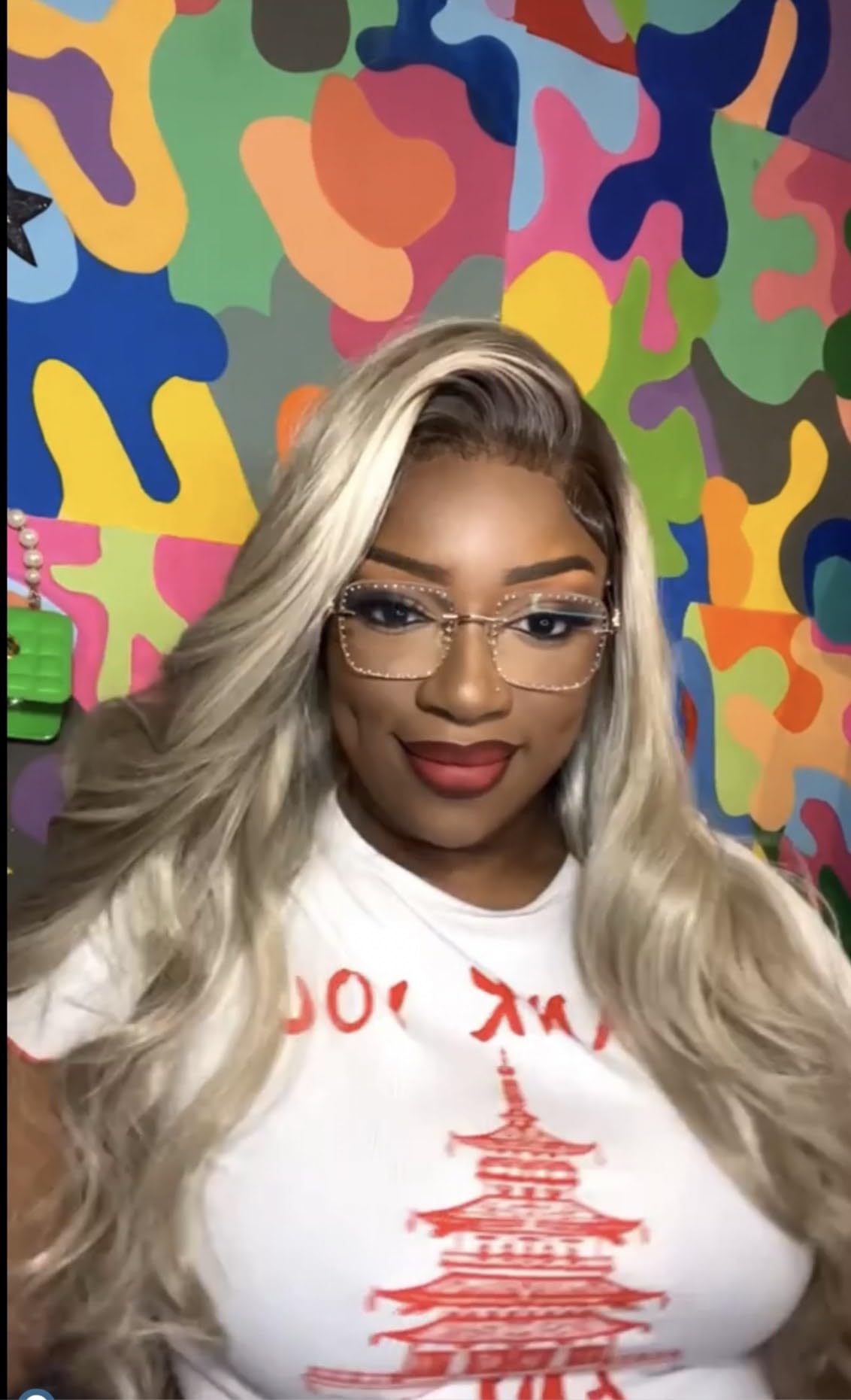 SOMIARIK Grey Highlight Blonde Lace Front Wig - Image 2