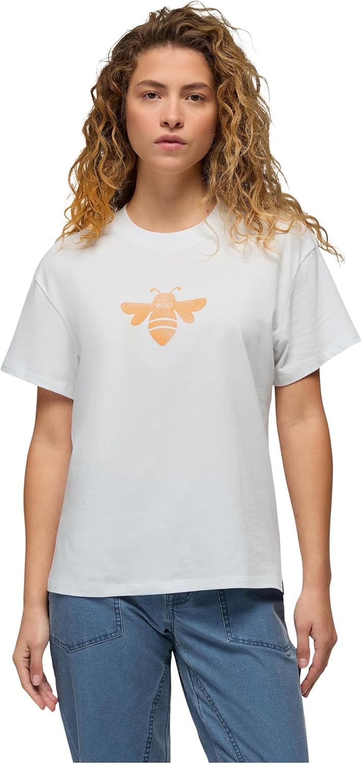 prAna Womens Bee Journeyman Short Sleeve Tee