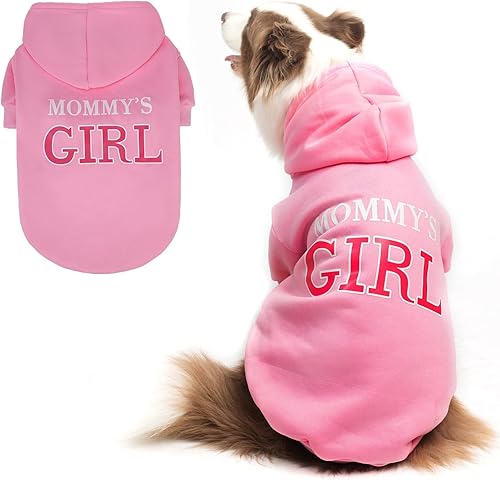 Miniatura 18 de BINGPET - Sudaderas con capucha de seguridad para perros, suéter para cachorros, abrigos para perros para clima frío, suéter de forro polar