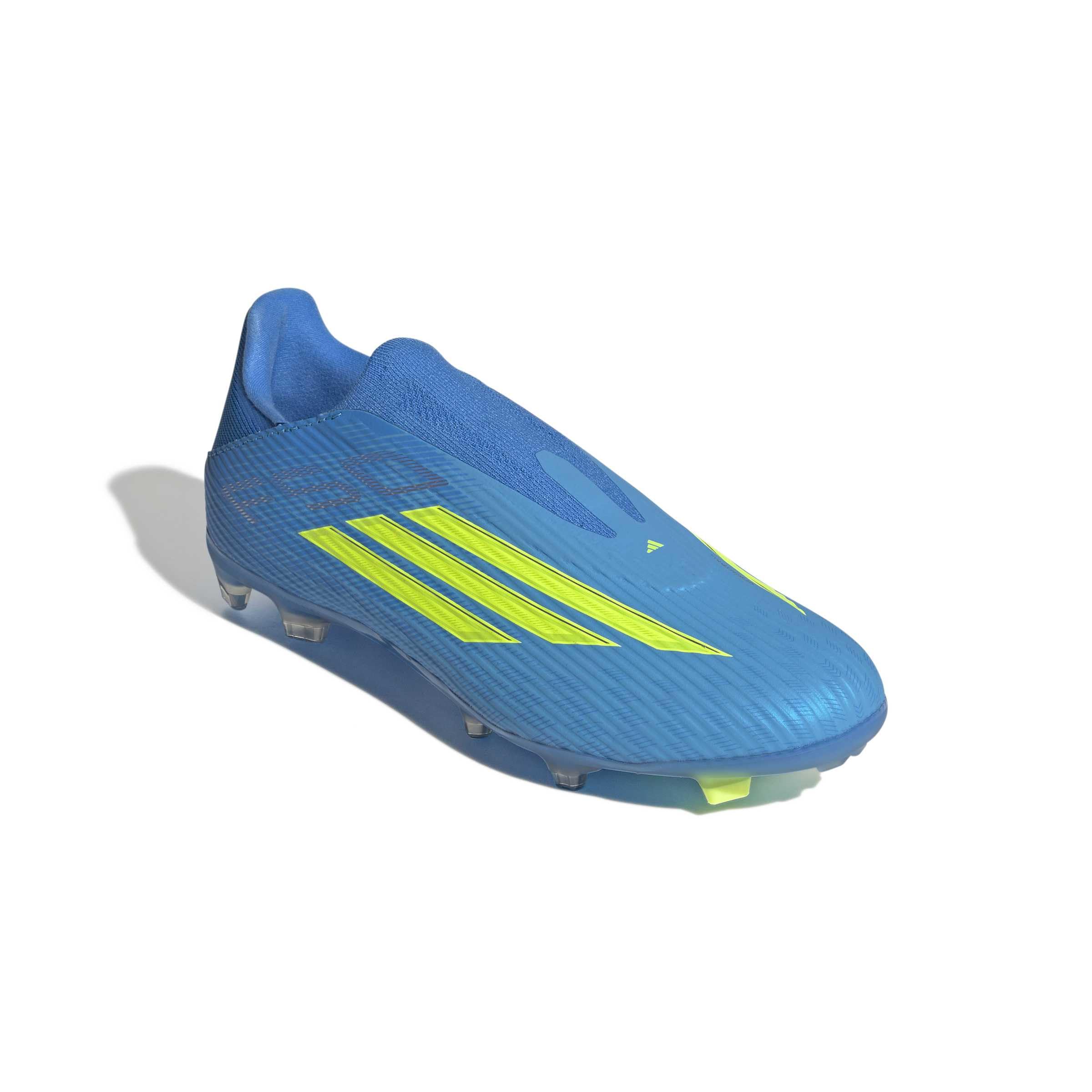 adidas Unisex Bota de fútbol F50 League Laceless para césped Natural seco/multisuperficie