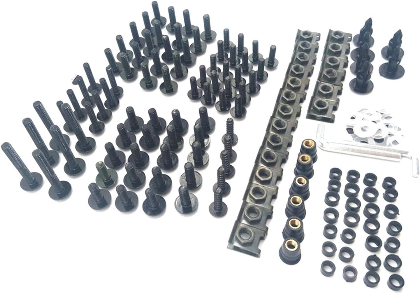 Tatumyin Motorcycle Motorbike Body Bolts Spire Screw Nuts