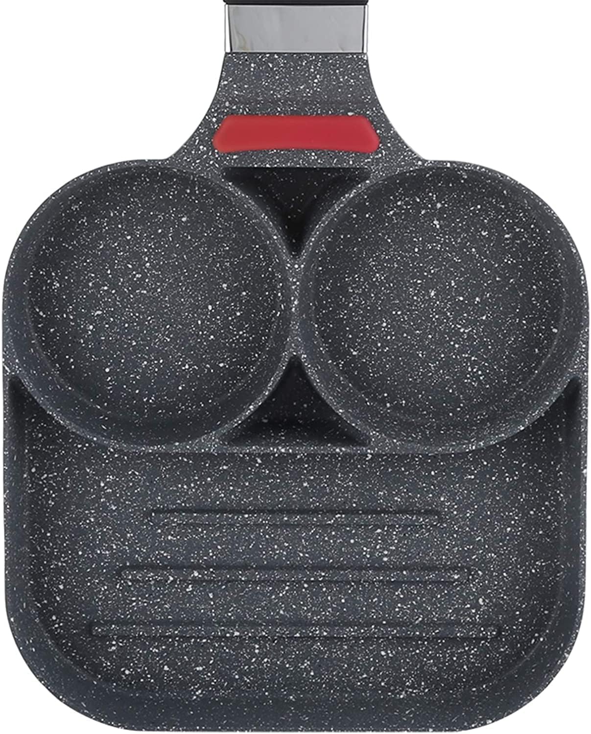 Omelet Pan,Pan Nonstick Non Stick Egg Frying Pan, 3 Cup Egg Pan Pancake Pan Steak Frying Pan Breakfast Pan For Fuel Gas Stove