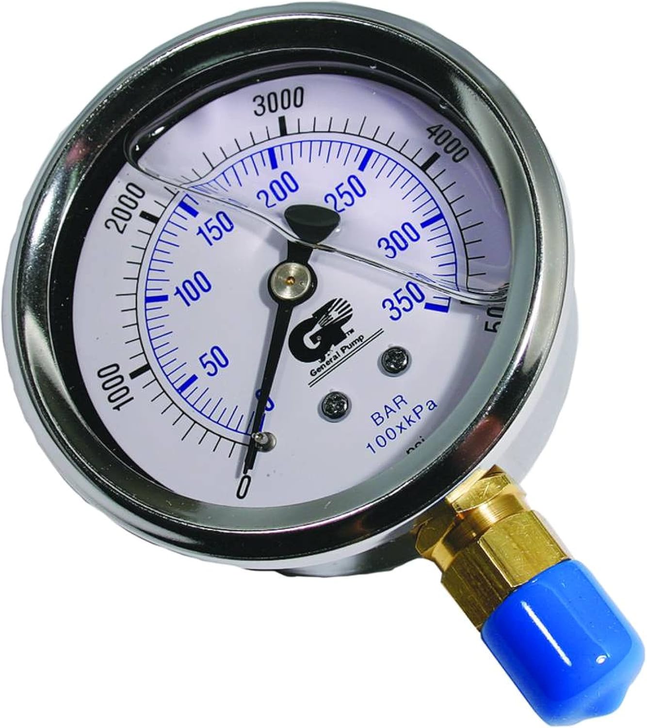 Stens General Pump Stens 758-539 Pressure Washer Gauge, 5X5X5