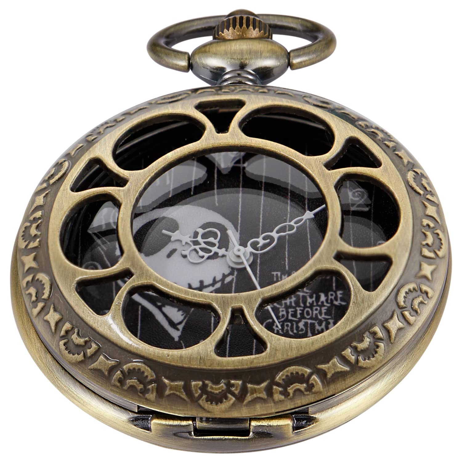 WhodoitWhodoit Men's Pocket Watch Christmas Eve Series