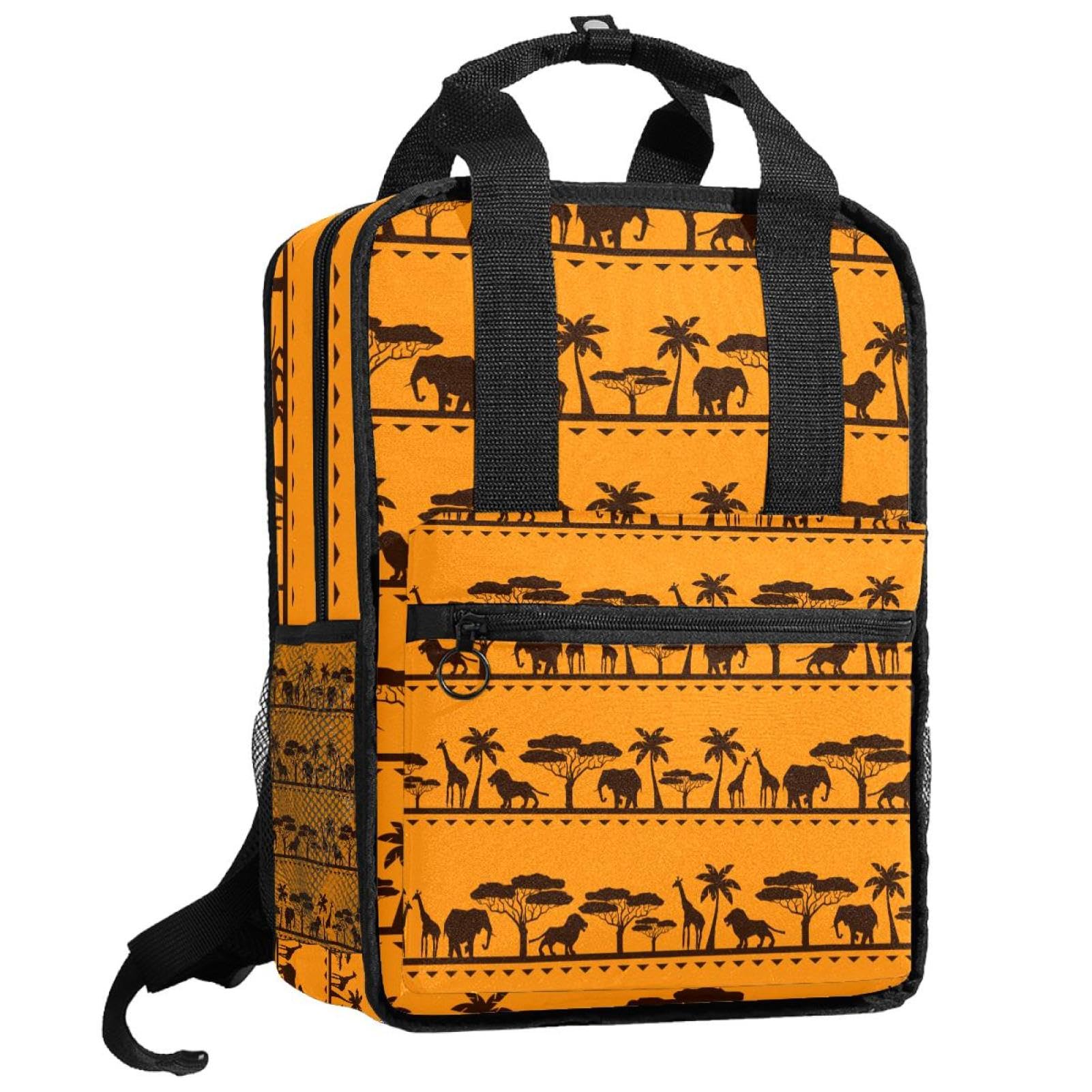 Sac à dos garçons motif animaux d'Afrique idéal pour l'école et les sorties - 8
