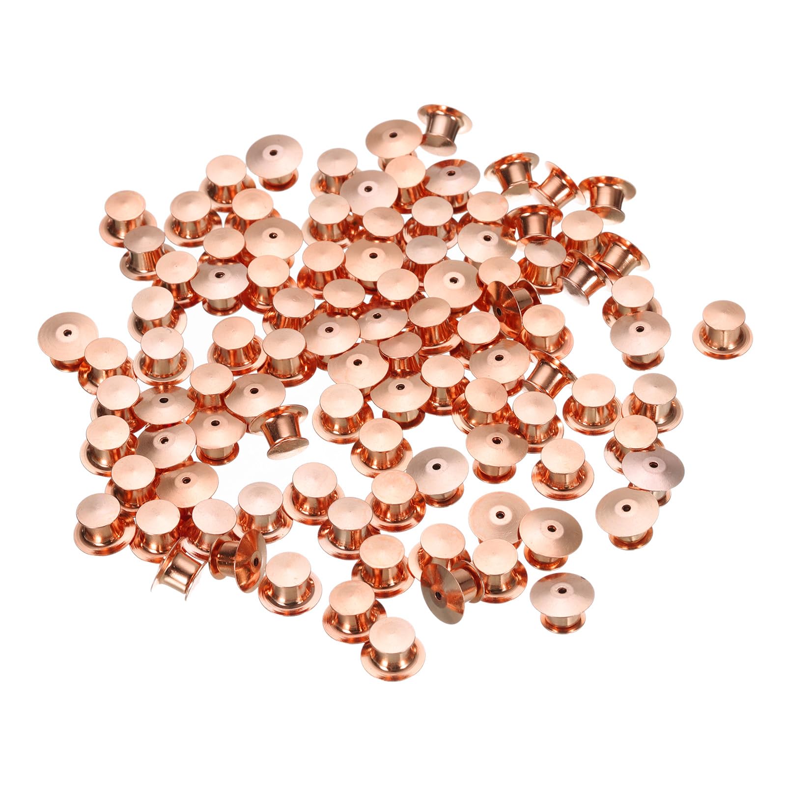 Fermoirs de sécurité or rose pour broche et badge afin de ne plus les perdre