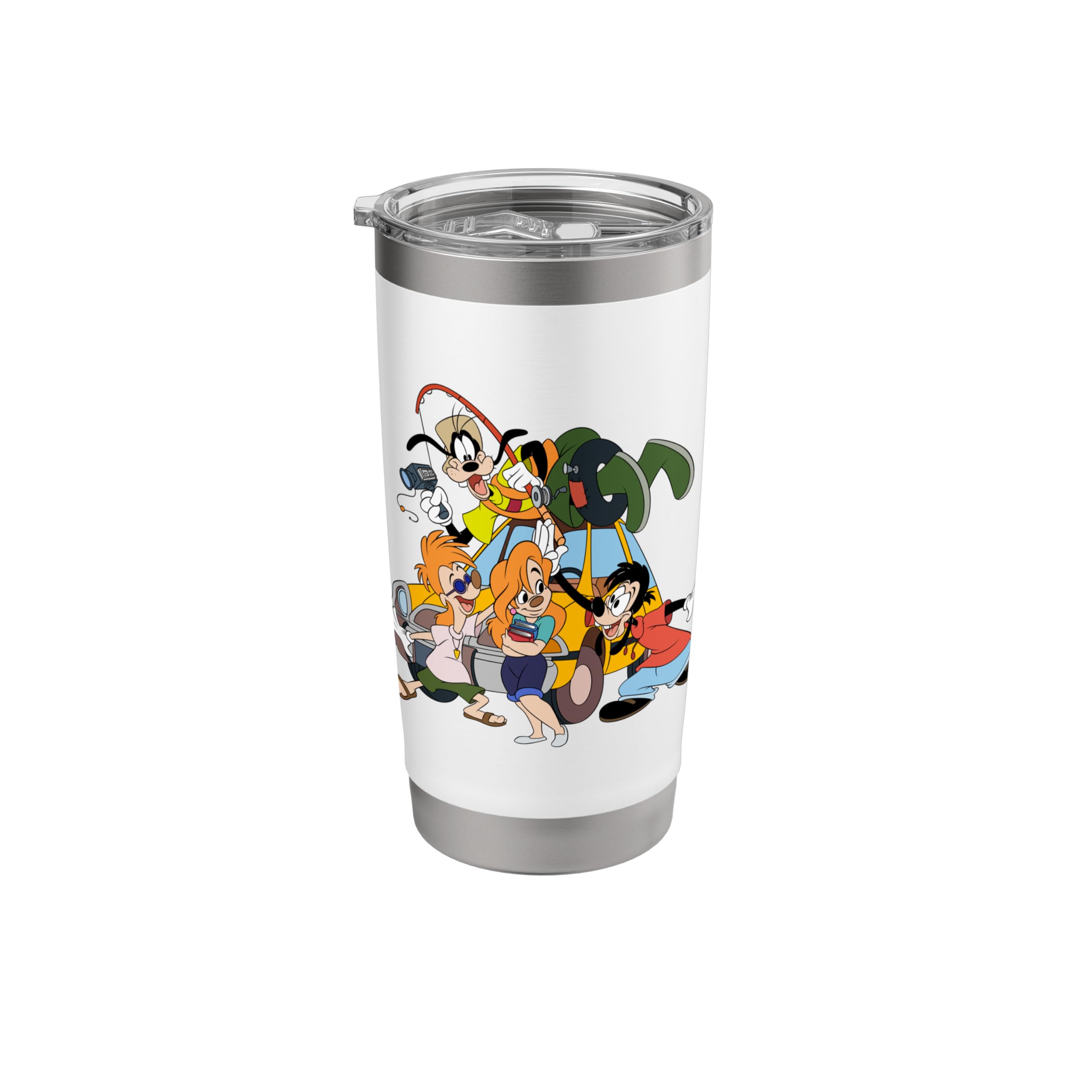 Disney A Goofy Movie 30th Anniversary Logo Travel Drinkware Stainless Steel Insulated Tumbler