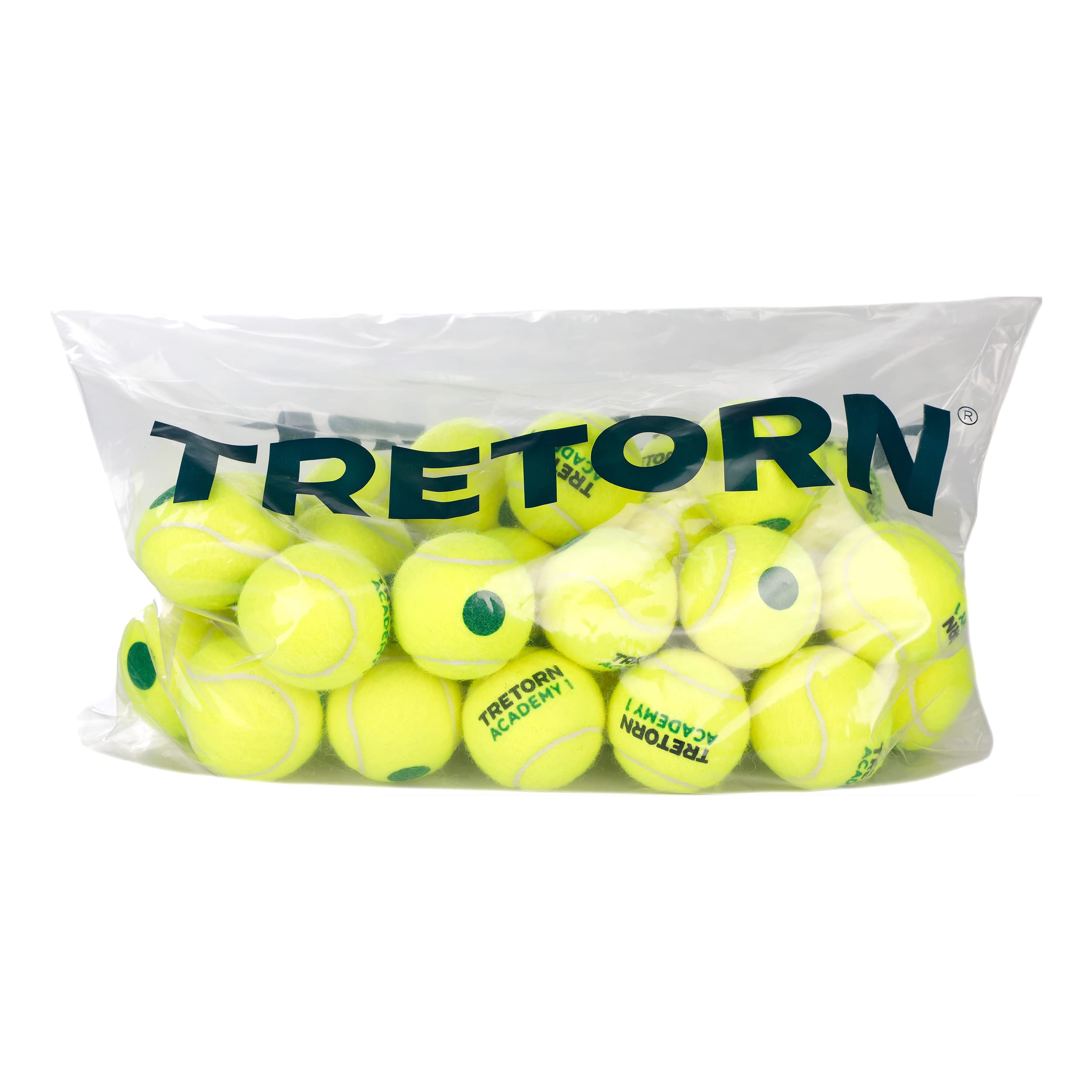 TRETORN Pelotas De Tenis Academy Green 36Er Bolsa De 36