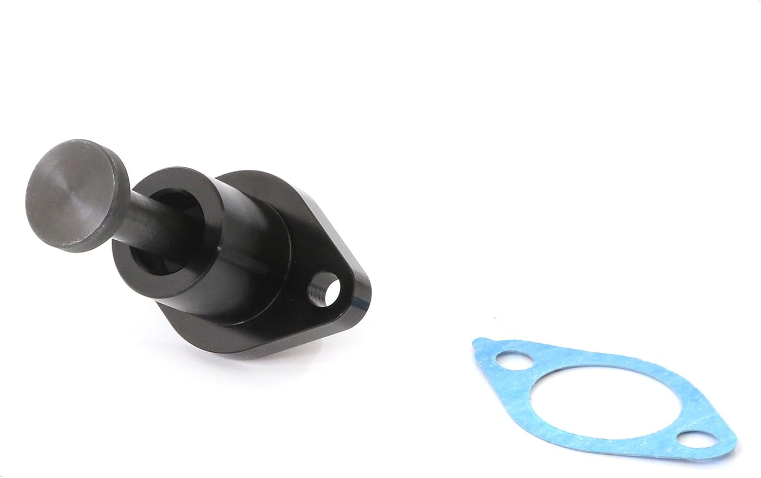 Black CNC Manual Cam Chain Tensioner - Compatible with MT-09 14-20, MT-07 14-24, YZF R7 22-24, XSR 900 16-21, XSR 700 16-24, Replacement for 1WS-12210-02-00 / B90-12210-00-00 / 2MS-12210-00-00