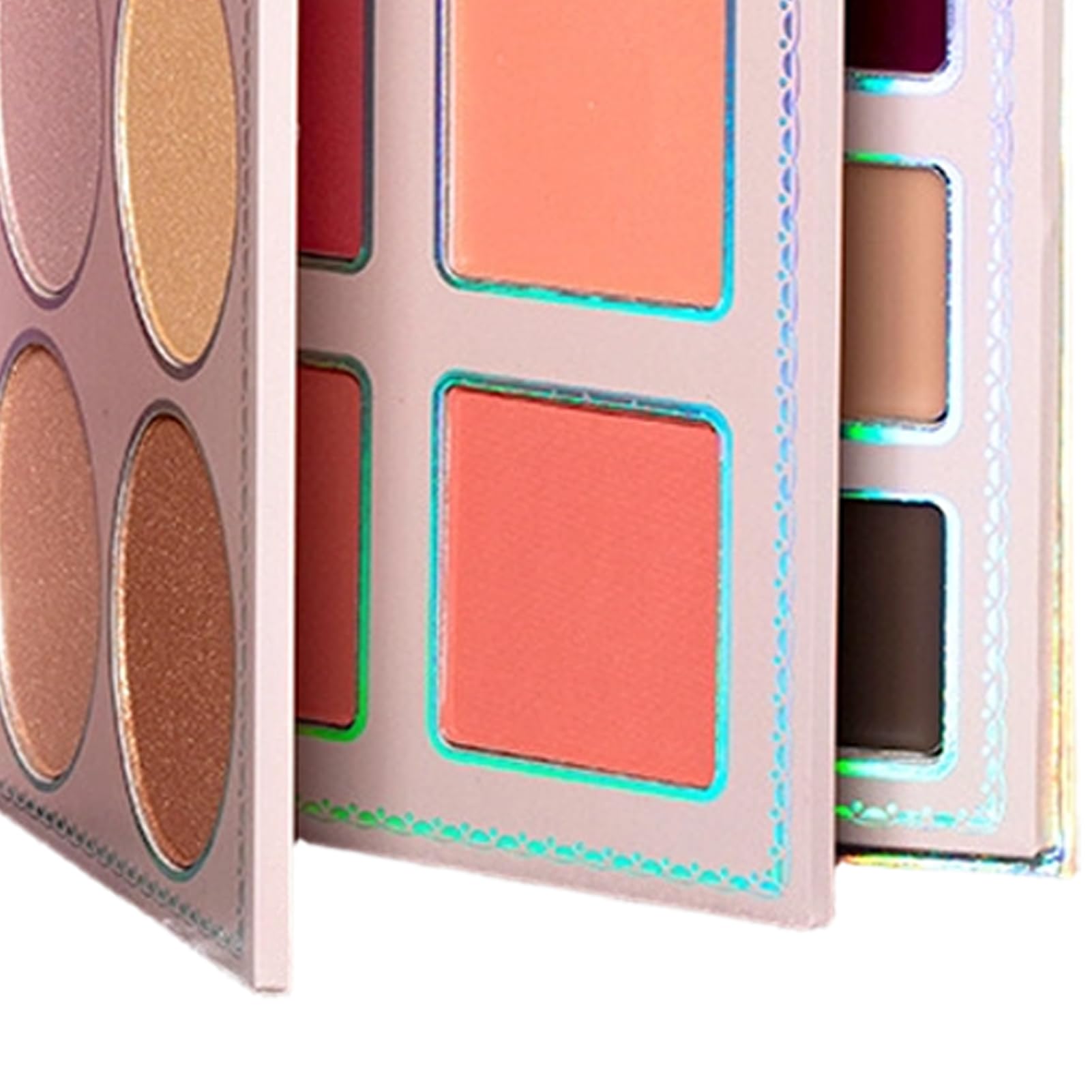 Palette Di Trucco Stile Libro Di Per Il Trucco | Blush Da Viaggio In per Studenti Principianti Professionisti Amanti della Bellezza Eventi Speciali Routine Quotidiana
