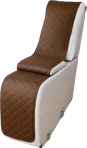 Miniatura 109 de HDCAXKJ 100% Fundas impermeables para sofá seccional reclinable en forma de L, funda de sofá reclinable acolchada lavable, fundas de esquina para