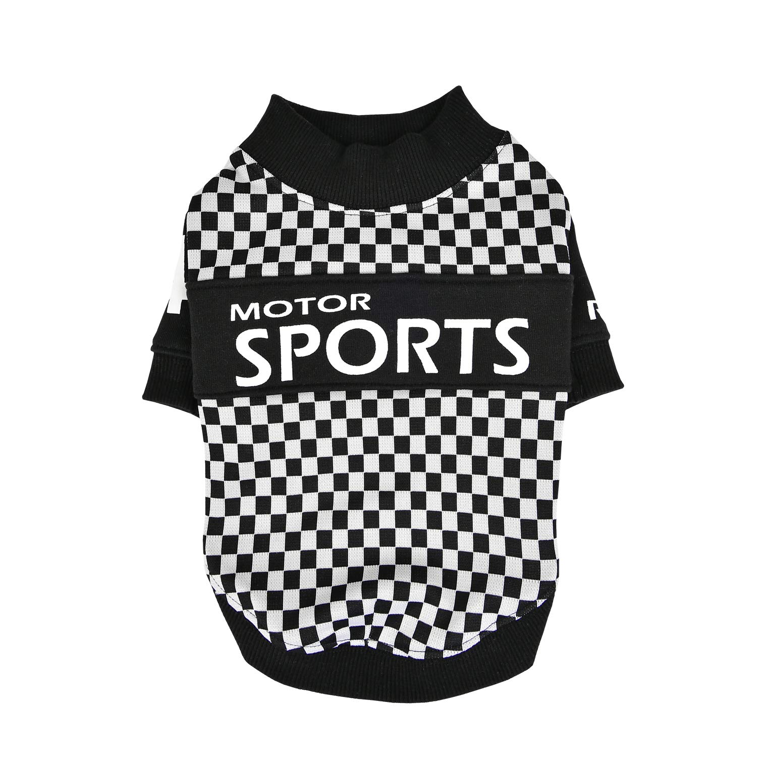 Puppia Racer Black S Dog T-Shirt - 540 g