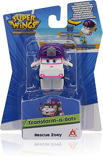 Miniatura 3 de Super Wings EU730023 Transform-a-Bots Zoey