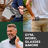 Vista 7 de Toallas de sudor de bolsillo Los pañuelos originales que absorben el sudor Trapos de microfibra de secado rápido para cara, manos y cuerpo