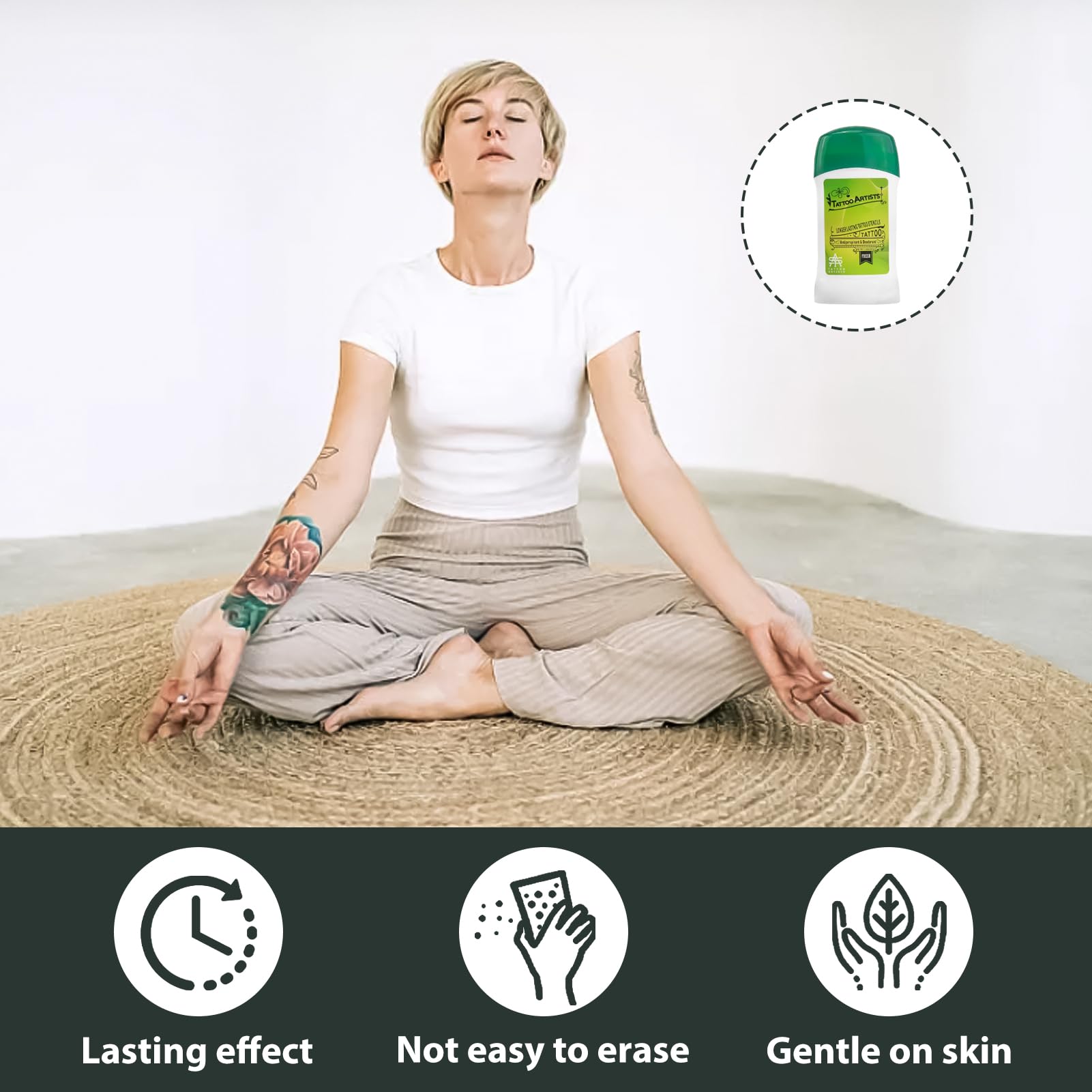 Crema de Transferencia de Tatuaje, Gel para Plantillas Tattoo Transfer Cream (51g)