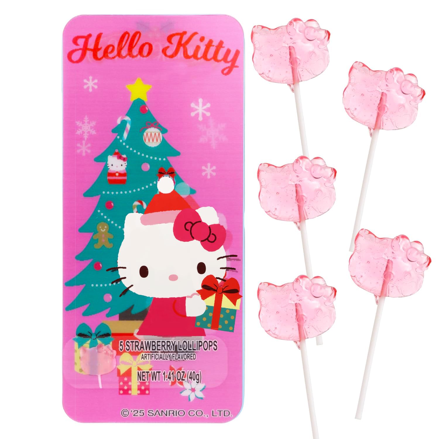 Amazon.com : Galerie Hello Kitty Lollipop Tin Gift Set
