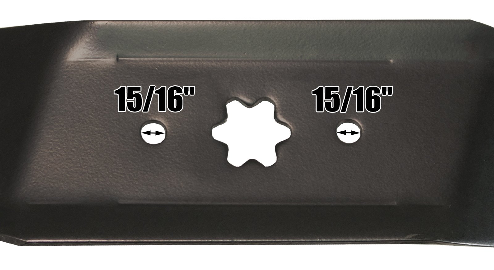 USA Mower Blades 3 Kit para MTD 742-0543, 942-0543, 742-0542, 942-0542, cubierta de 46 pulgadas
