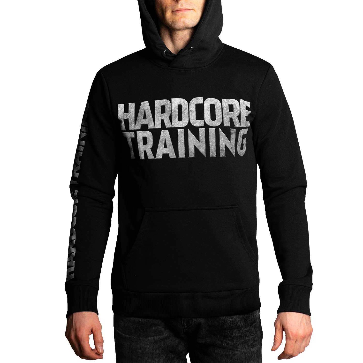 Hardcore Training The Moment of Truth Hoodie Men's Capucha Sudadera Hombre Fitness Ejecutar Workout Running Camisa de Entrenamiento Sweatshirt
