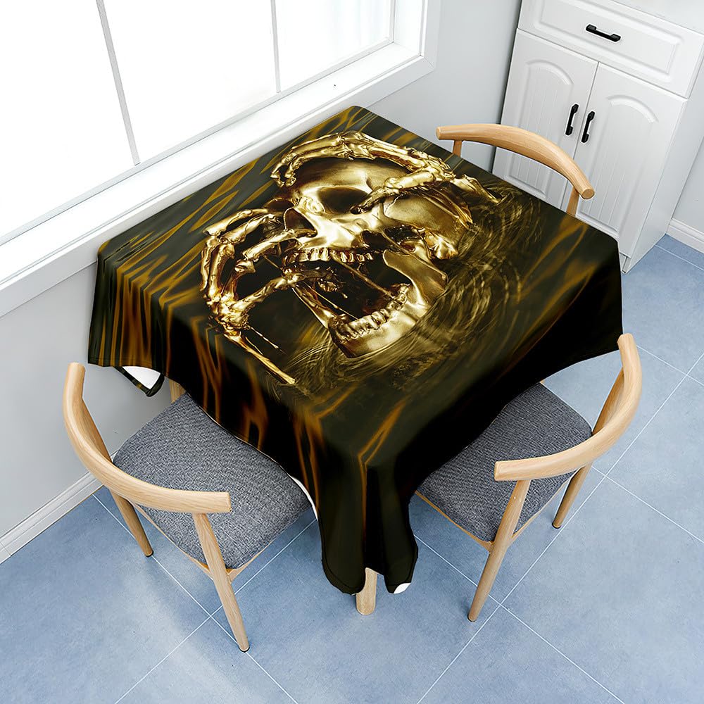 Nappe Carrée Anti Tache Grise En Pvc, Nappe De Table, Nappe Plastique