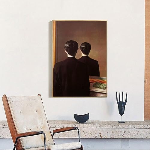 Miniatura 3 de Magritte Poster  Póster de arte fino de pintura que no se puede reproducir  Reproducciones de pinturas famosas  Impresión artística fina para sala