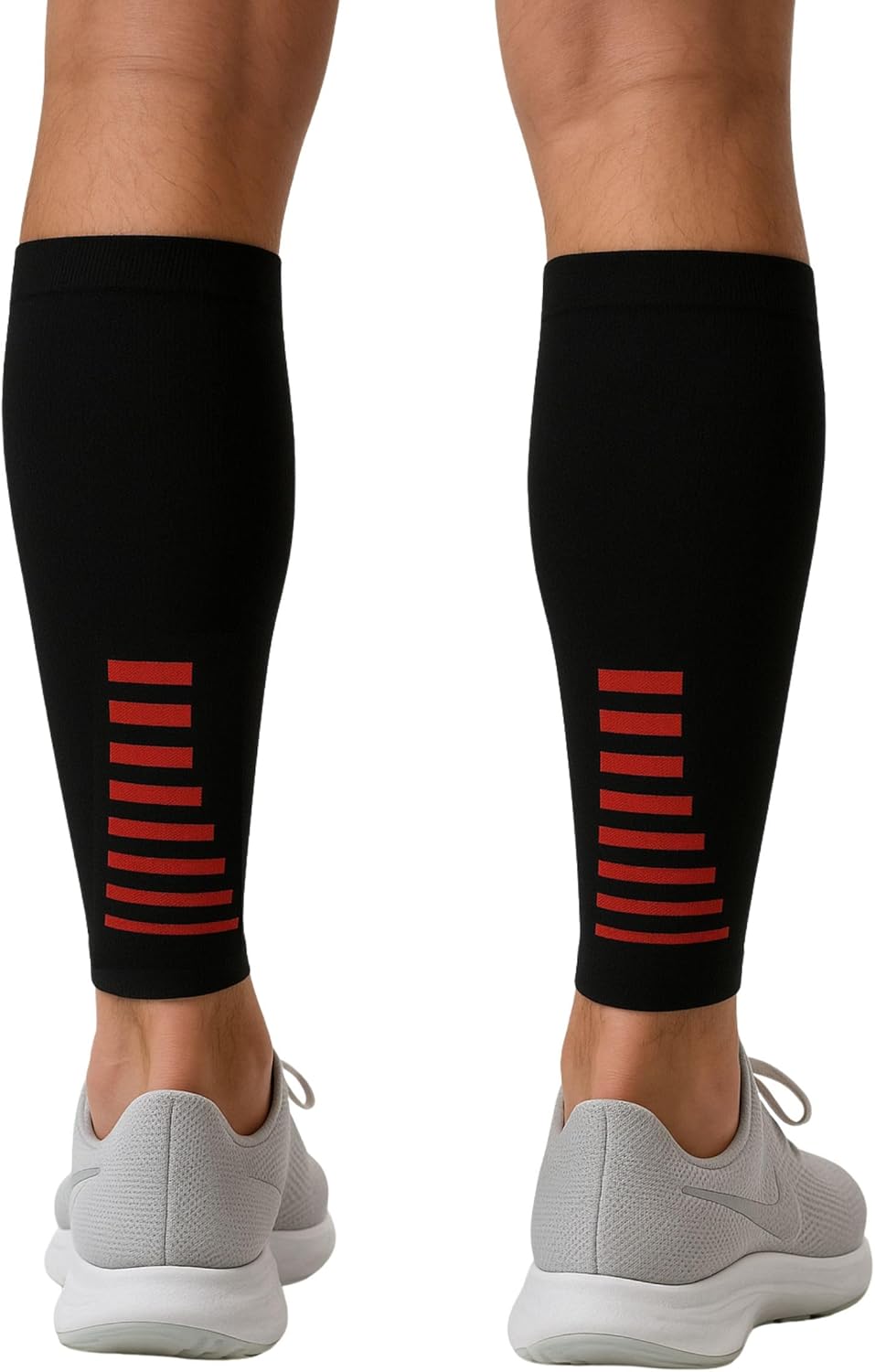 Fittest Pro Calf Compression Sleeves and Leg Wraps for Shin Splint Support, Pain Relief for Running, Basketball, Cycling