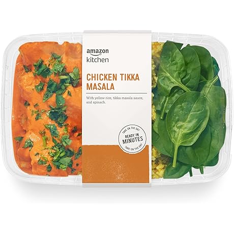 Amazon Kitchen Chicken Tikka Masala Single Serve Meal