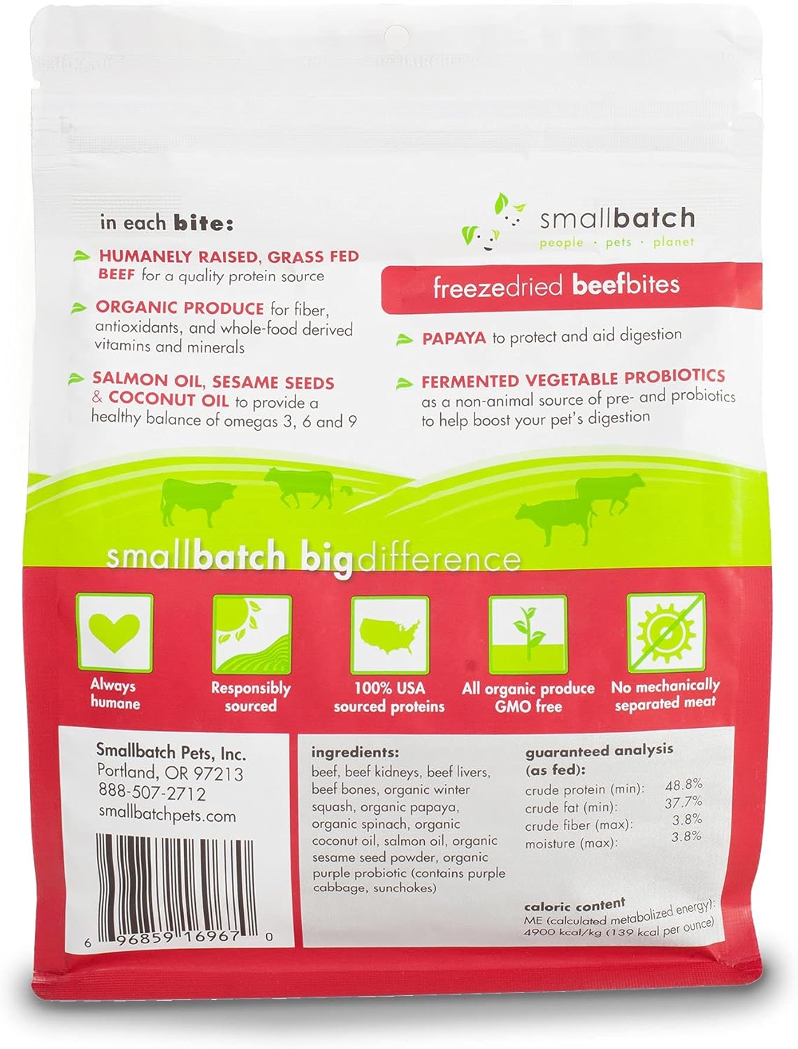 small batch dog freeze dried