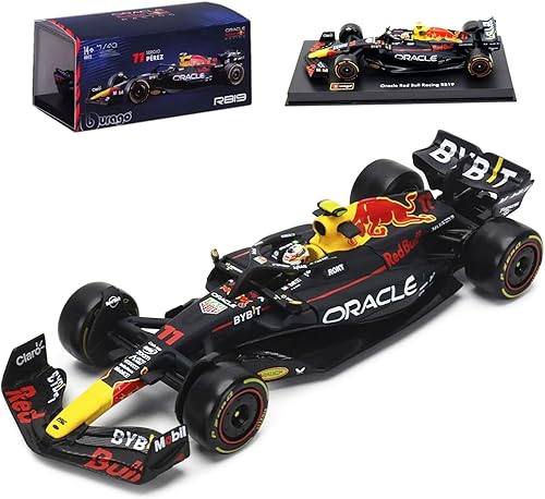 Bburago 143 2023 Nuevo F1RB19#11 F1Champion Racing Formula Aleación Car Pérez 143 RB19 No.11 para Red Bull Team para Red Bull Die Cast Modelo Car