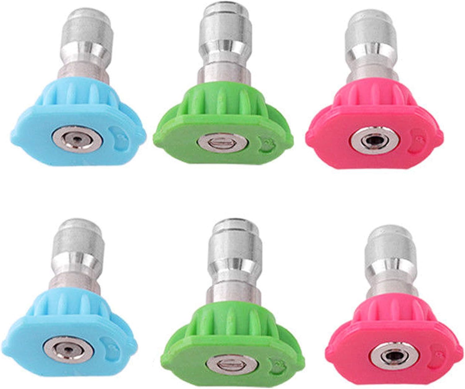 Podoy Second Story Quick-Connect Nozzle Kit for Gas Power Pressure Washers 4000 PSI Rating with Tip 1/4" Color Green Size 3.0 Pressure Washer Spray Nozzle