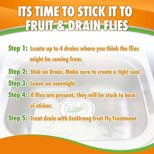 Miniatura 6 de Tratamiento de drenaje de moscas de frutas  Eliminador de moscas de drenaje  Totalmente natural, elimina mosquitos, moscas de alcantarillado y más -