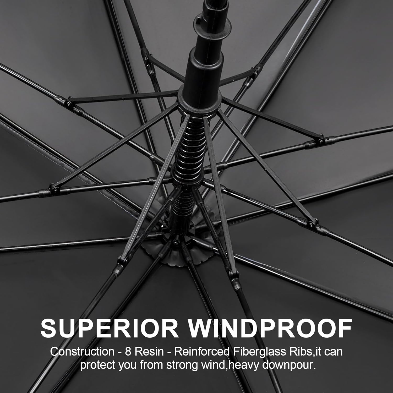 G4Free 47/54/62/68 Inch UV Protection Golf Umbrella Auto Open Vented Double Canopy Oversize Extra Large Windproof Sun Rain Umbrellas