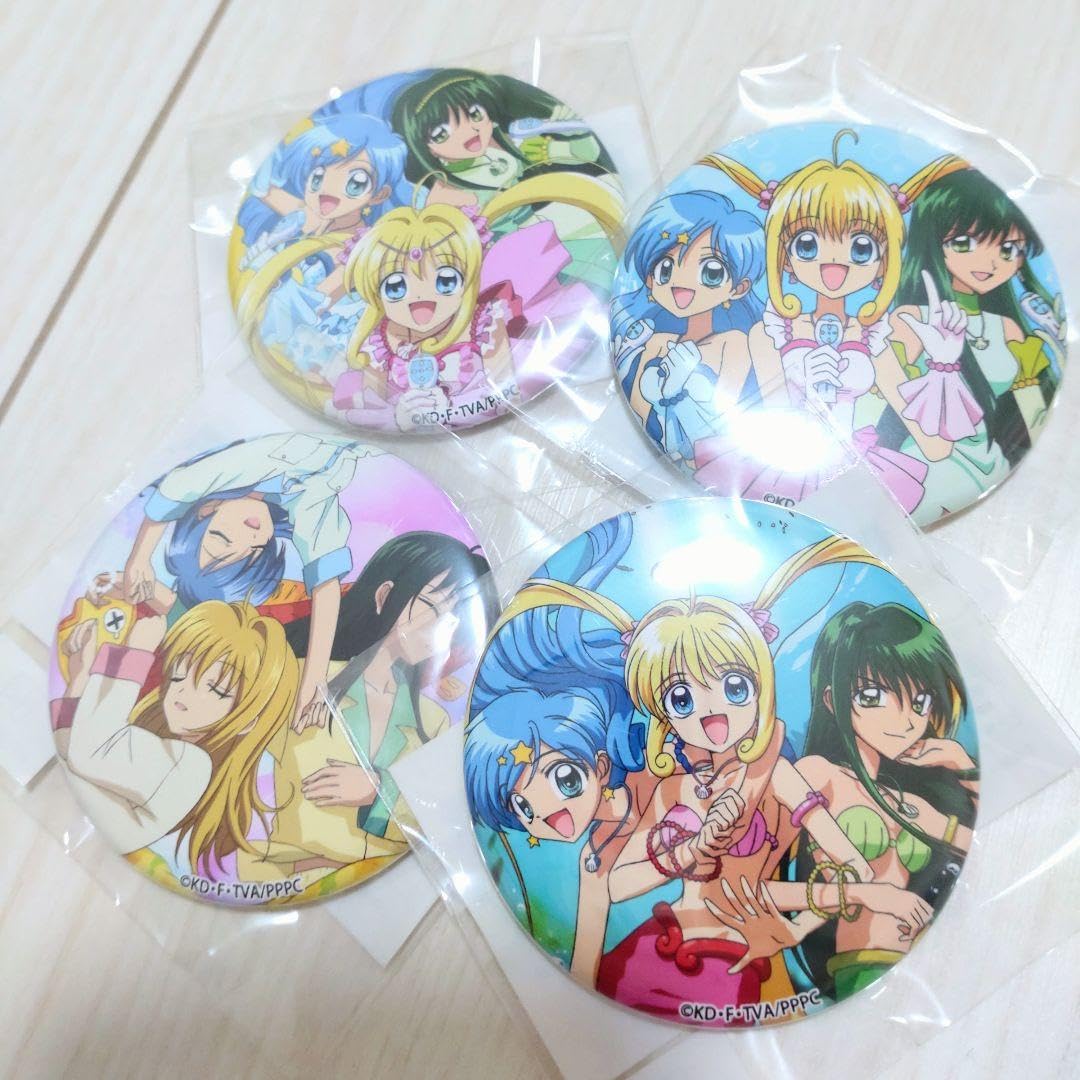 ぴちぴちピッチ　まるくじ　波音　缶バッジ　るちあ　リナ　等身 Amazon.co.jp: ぴちぴちピッチ まるくじ 缶バッジ るちあ リナ