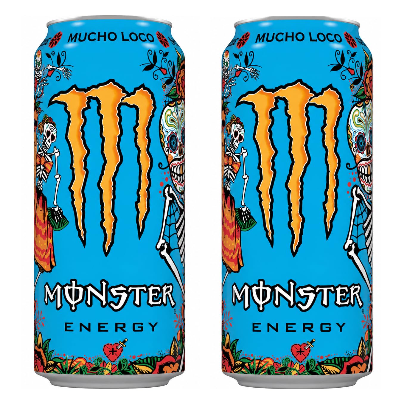 Monster Mango Loco Energy + Juice Carbonated Energy Drink | 2 x 500ml | Imported Energy Drink | (Pack of 2)-image-43