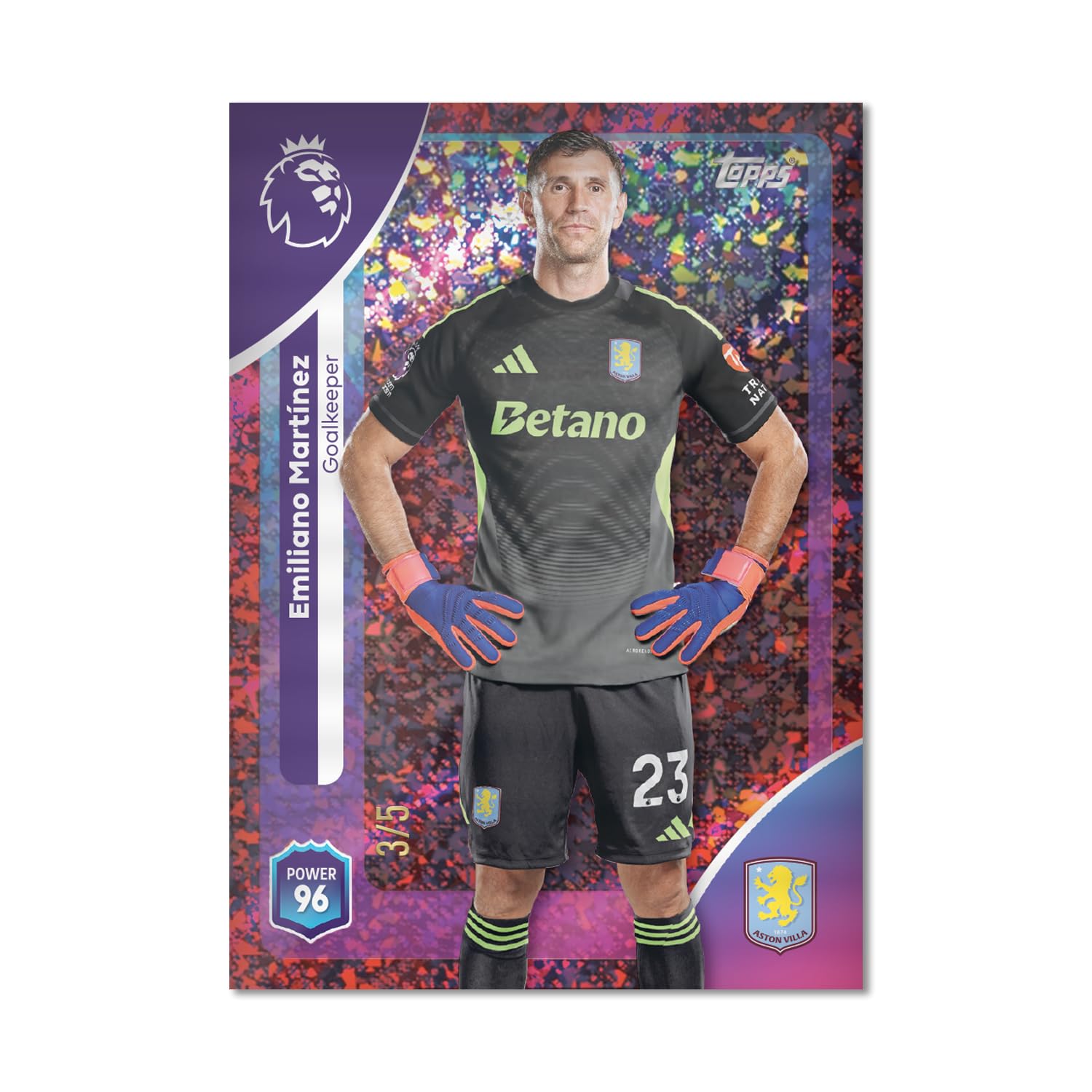 2025 Topps Premier League Debut Edition Cards - Random Mega Tin (40 Cards + 3 Exclusives)