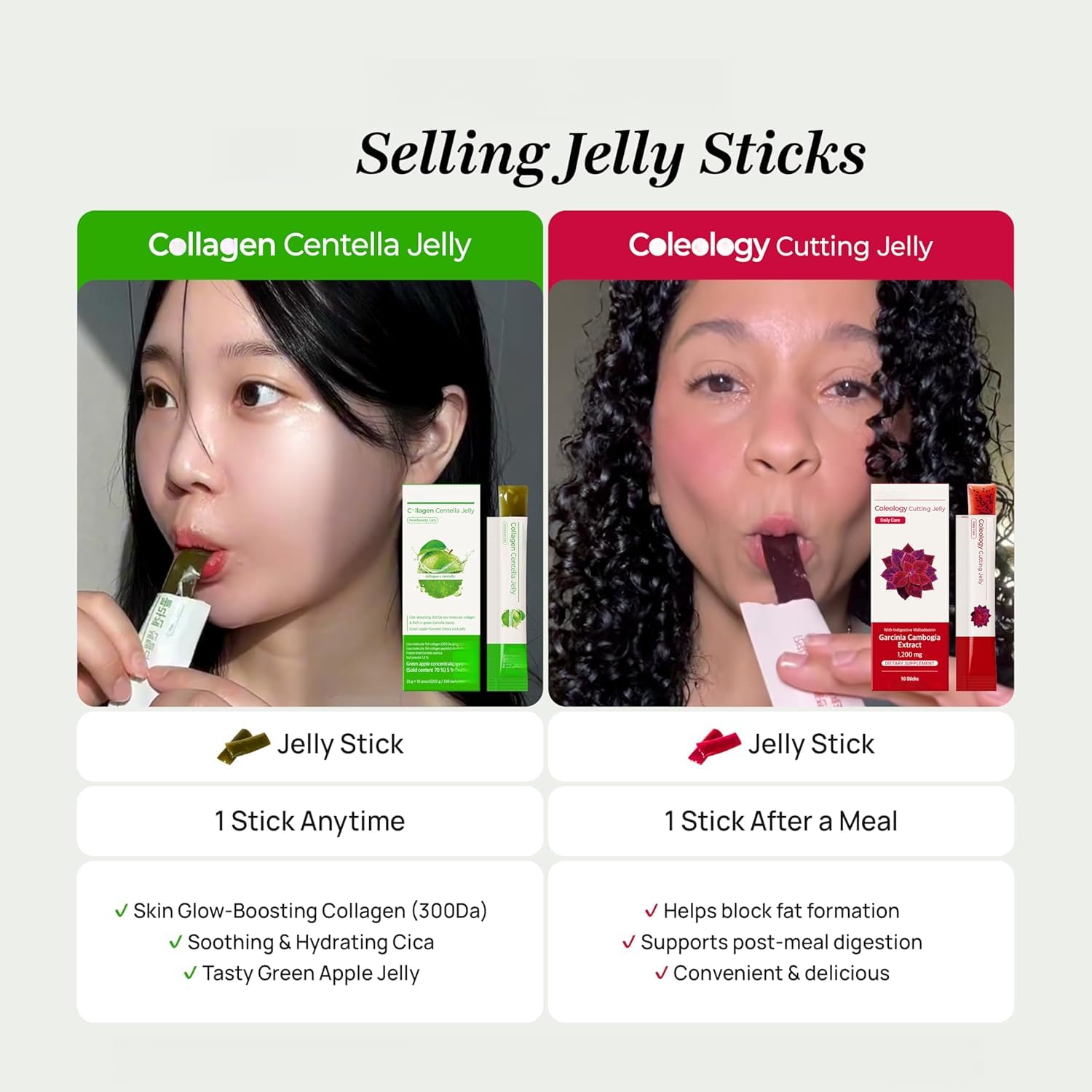 Collagen Centella Jelly, for Hydration & Skin Support
