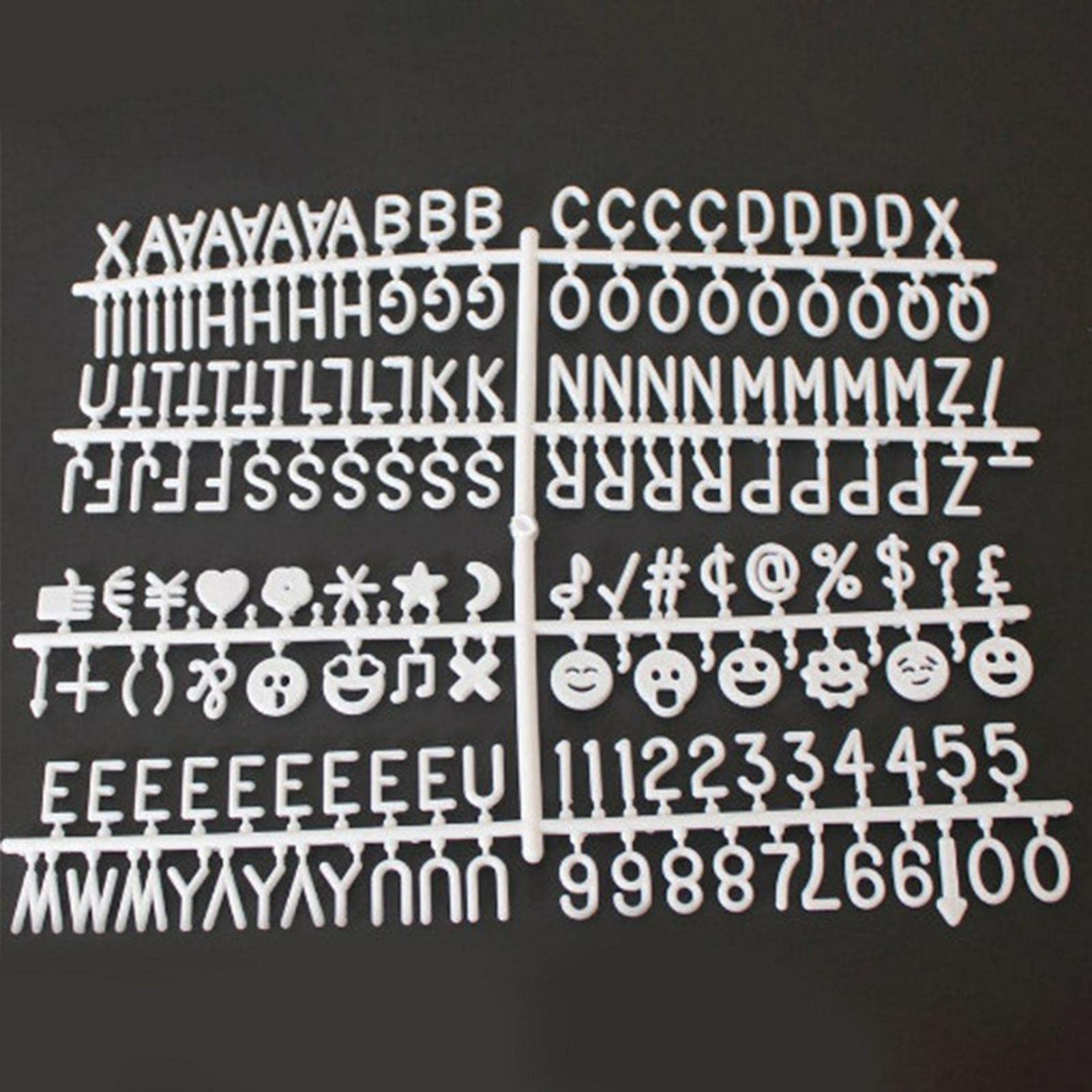 Buy Characters Letters for Flet Letter Boards, Letter, Numbers, Characters, Alphabets and Emojis