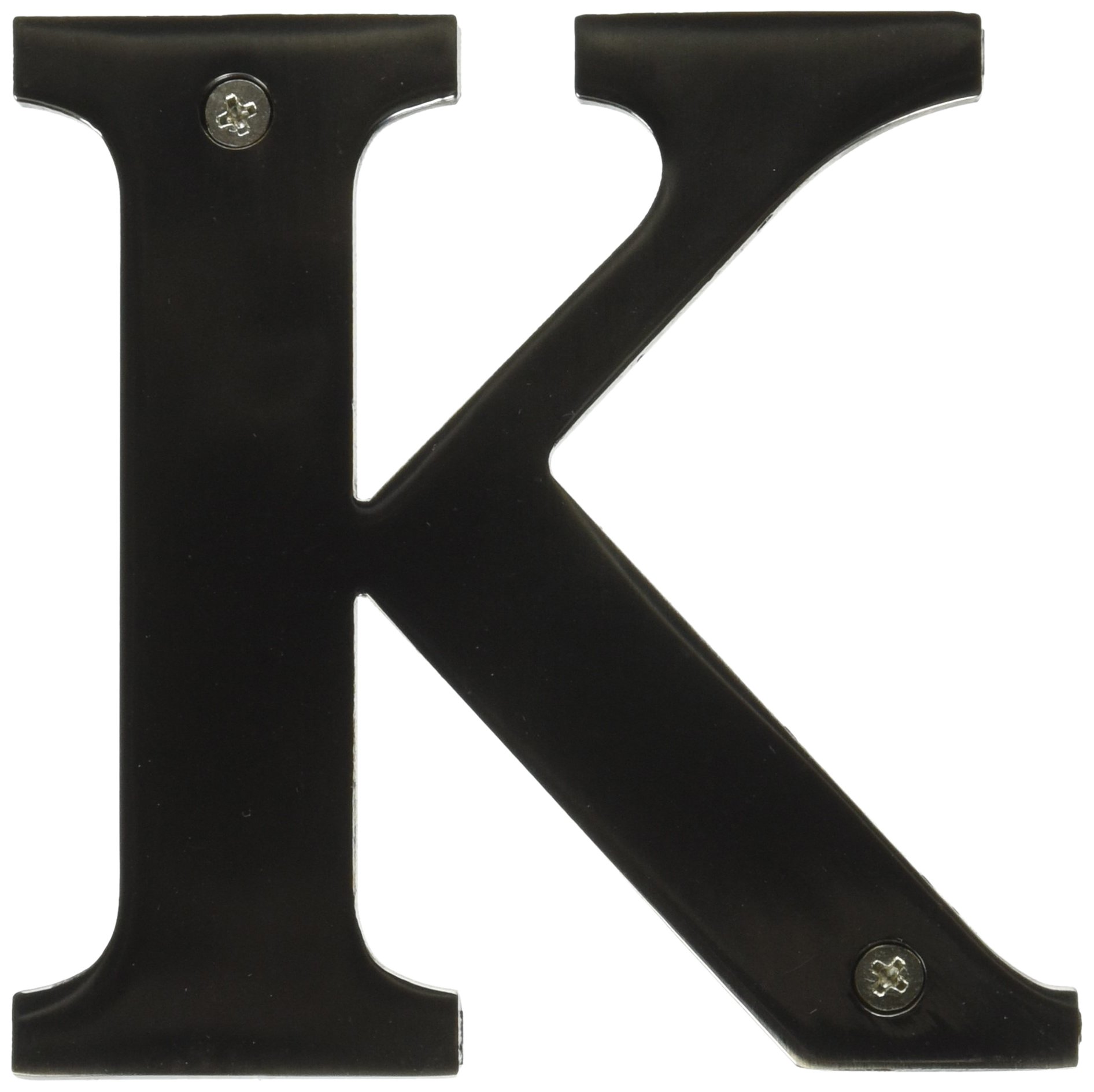 Lettre K Deltana RL4K-15A plaque de maison visible pour adresse introuvable