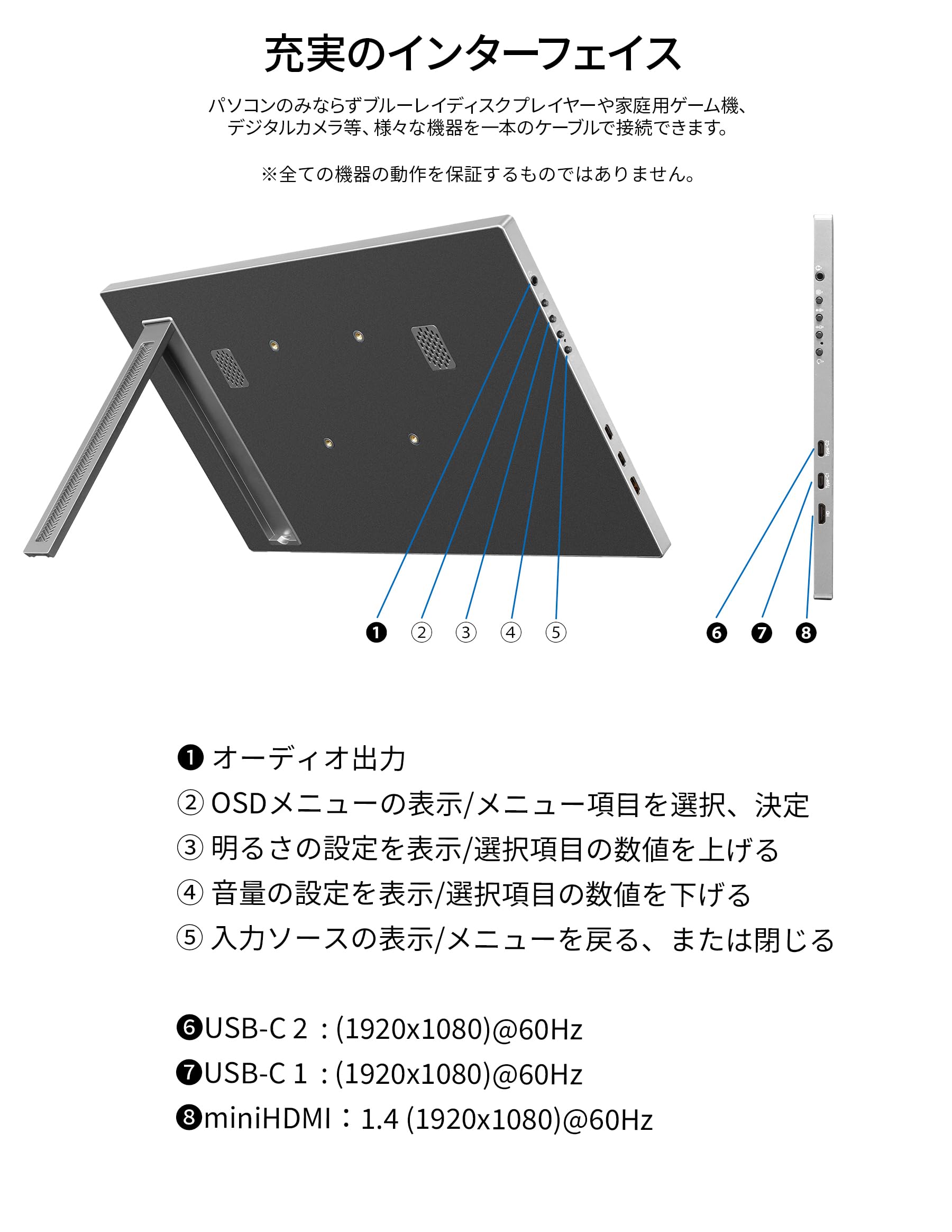 Amazon.co.jp: 【ECサイト限定】JAPANNEXT 15.6インチ IPSパネル搭載