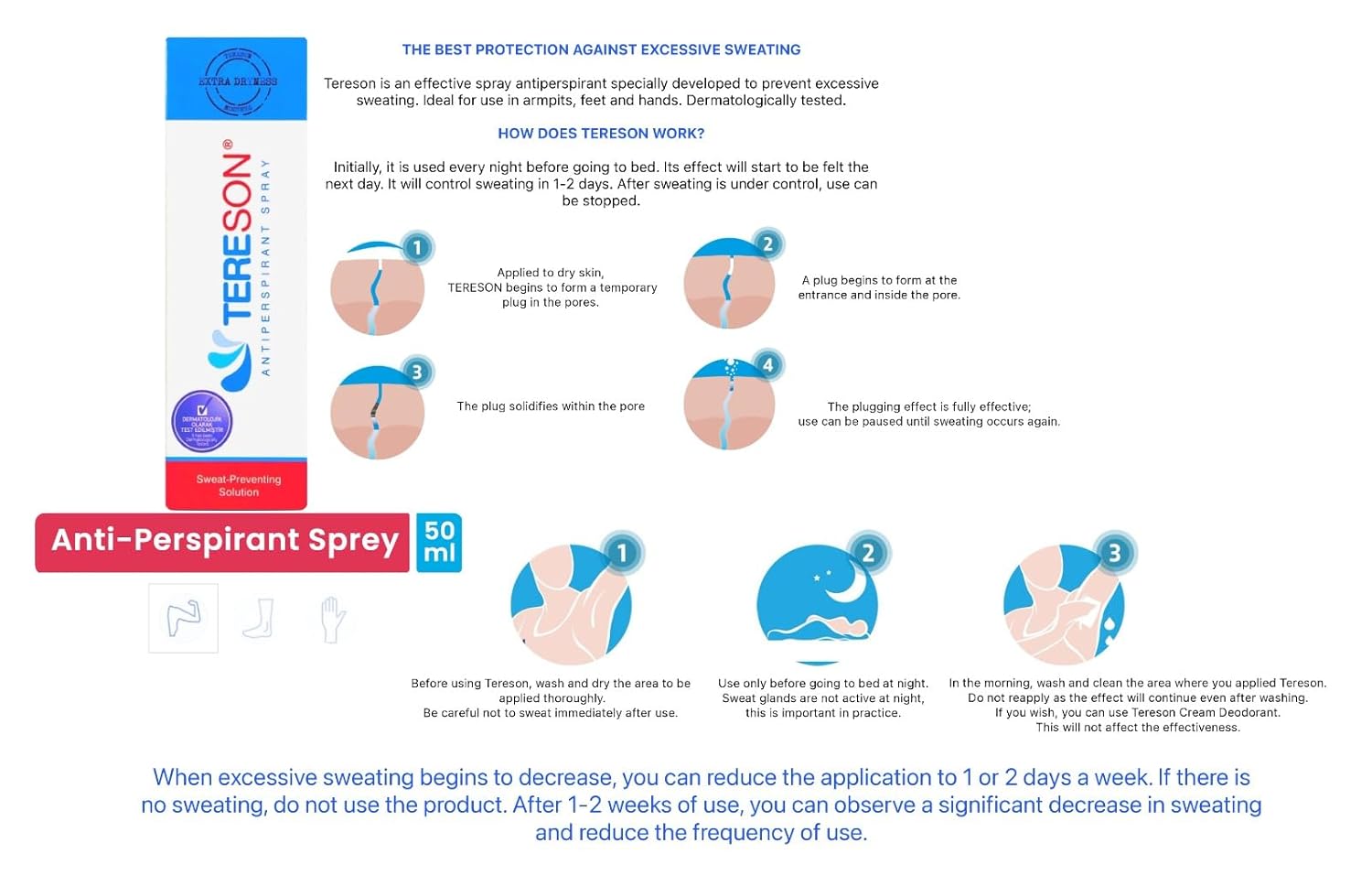 Strength Clinical Antiperspirant Spray 1.69 Fl Oz Dermatologically Tested - Hyperhidrosis Treatment - Image 7