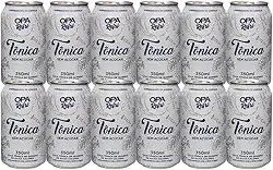 Pack 12 unidades Água Tônica de Quinino de Baixa Caloria 350ml Opa Bier