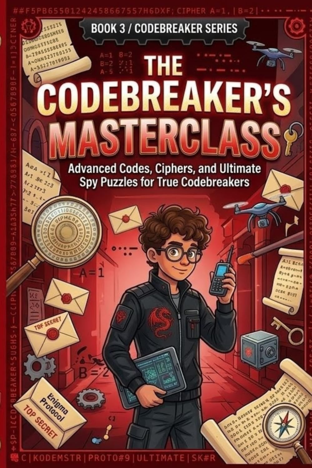 The Codebreaker’s Masterclass: Advanced Codes, Ciphers, and Ultimate Spy Puzzles for True Codebreakers (The Codebreaker Series)