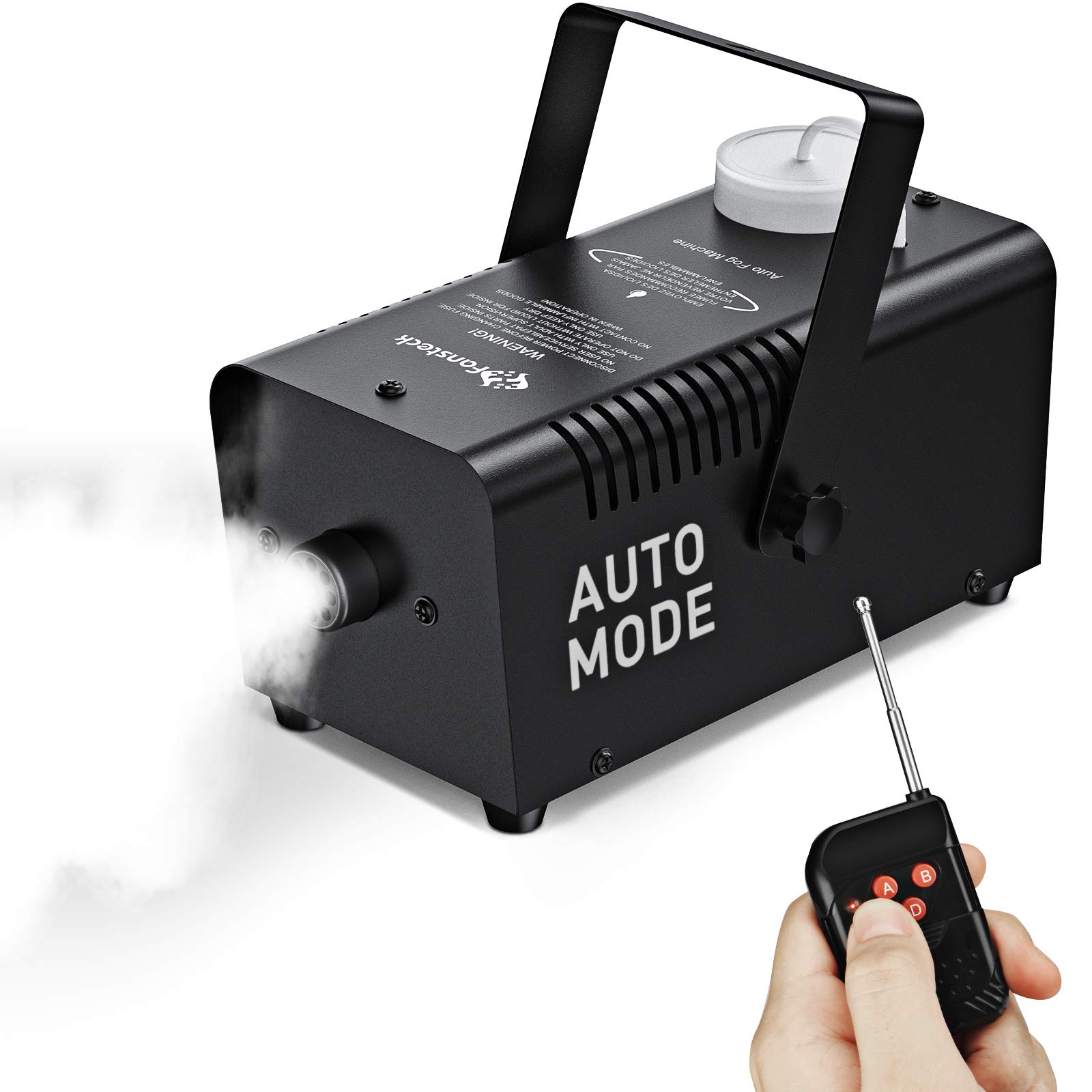 Upgraded Fog Machine with Continuous Fog, Fansteck Halloween Smoke