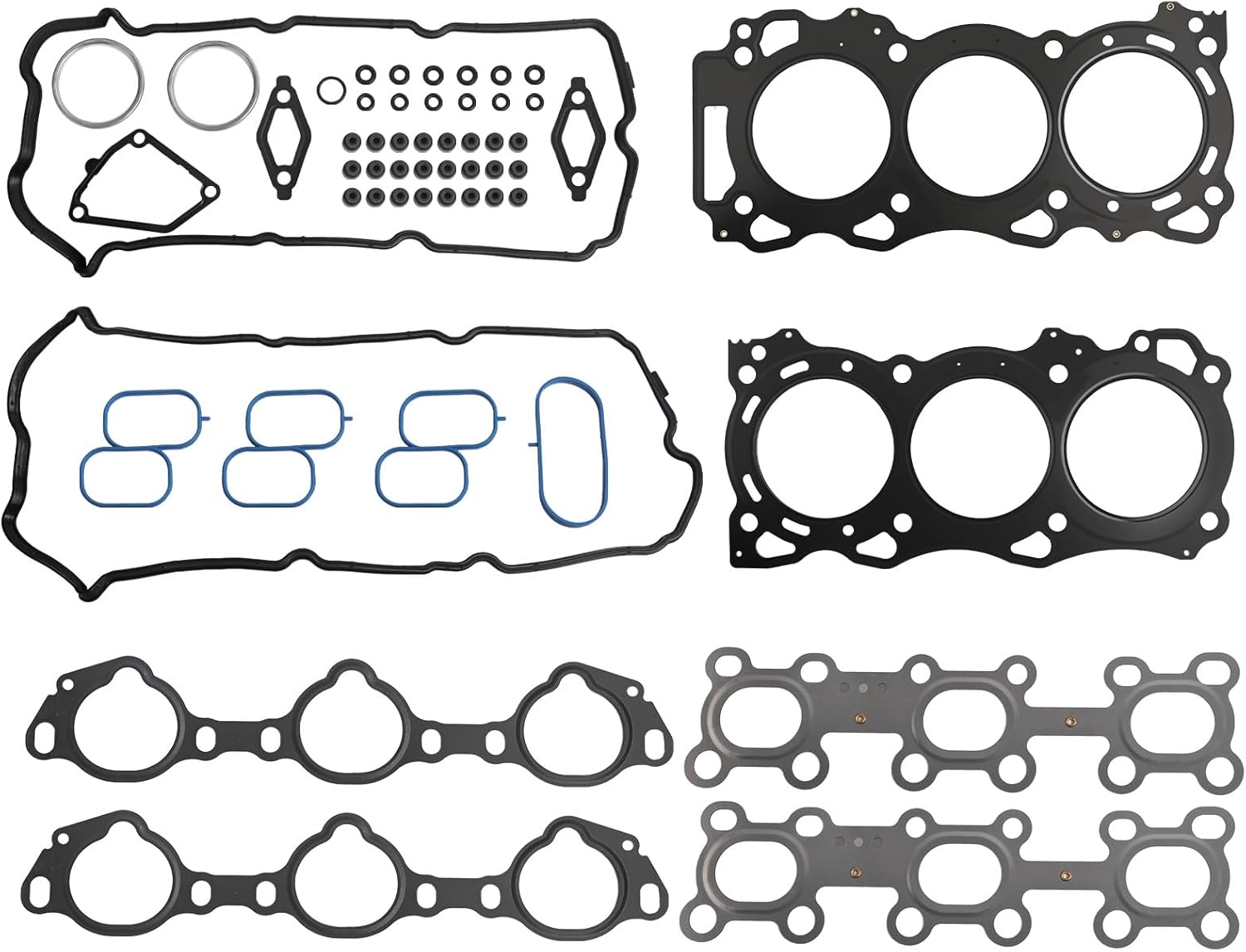 Engine Cylinder Head Gasket Set Compatible with Nissan Suzuki Vehicle 4.0L V6 2005-2020 Equator Pathfinder Frontier NV1500 NV2500 NV3500 Xterra, Replace#HS26370PT HSHB3042